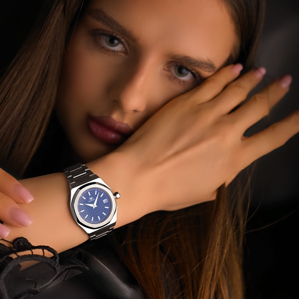 Blue Dial - Steel